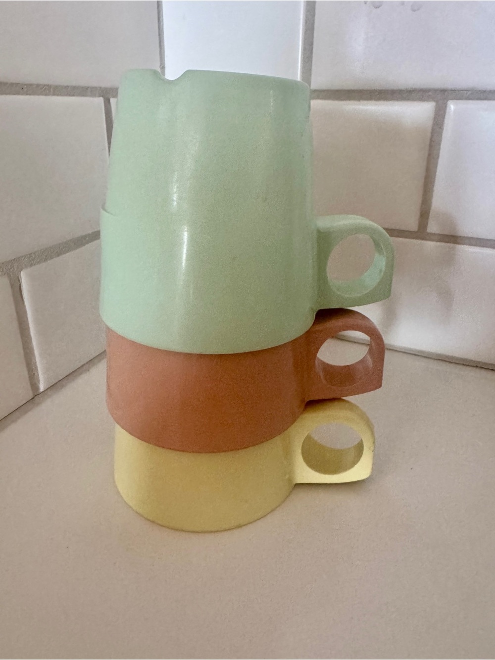 Vintage GPL Melmac Melamine Mugs - Canadian MCM